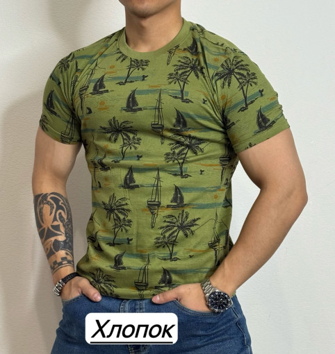 Футболка для мужчин, хлопок САДОВОД официальный интернет-каталог