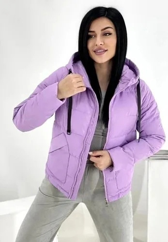 Куртка женская фиолетовая купить в Интернет-магазине Садовод База - цена 1300 руб Садовод интернет-каталог