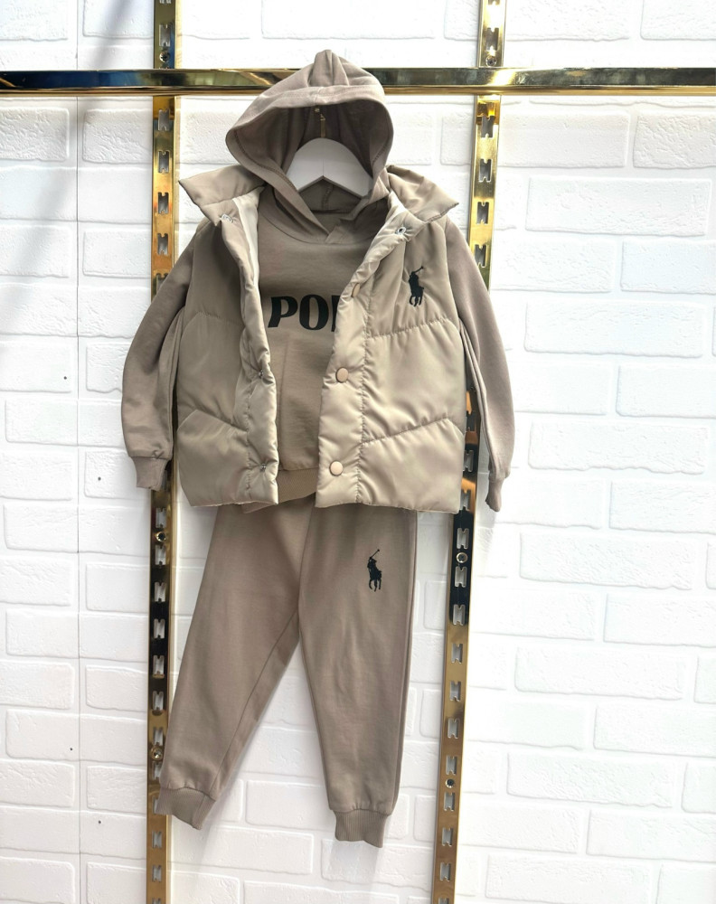 Детский костюм бежевый купить в Интернет-магазине Садовод База - цена 1650 руб Садовод интернет-каталог