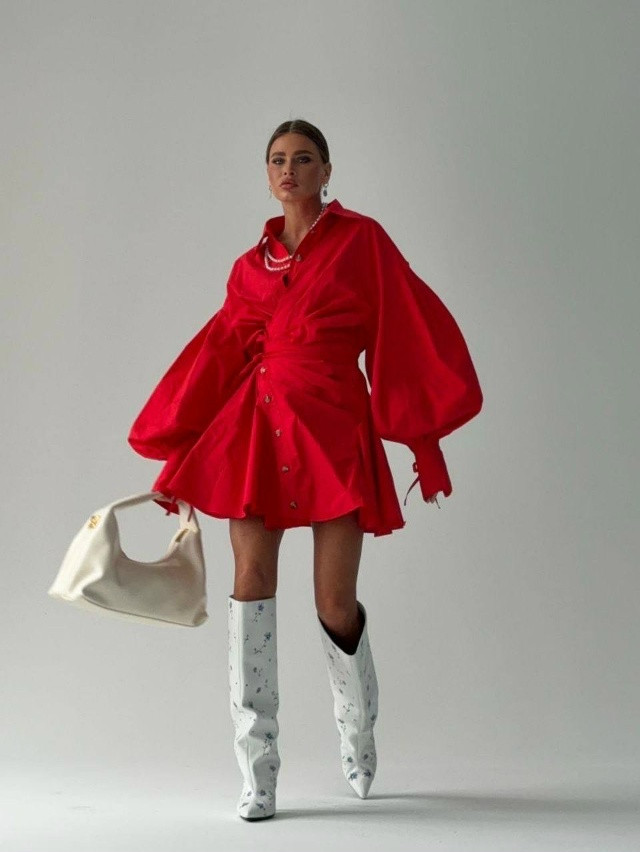 Платье красное купить в Интернет-магазине Садовод База - цена 4600 руб Садовод интернет-каталог