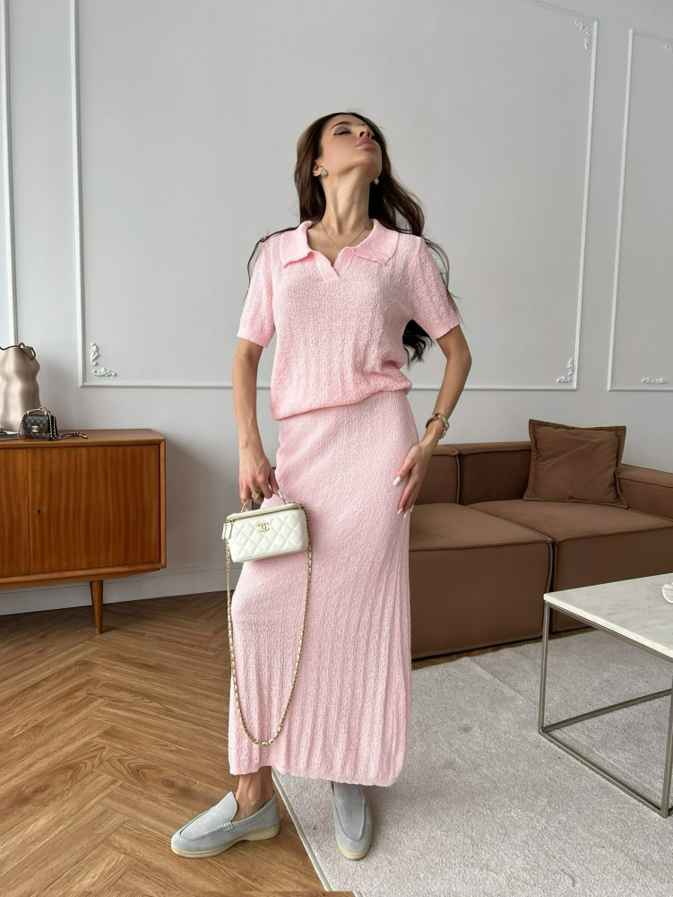 Женский костюм розовый купить в Интернет-магазине Садовод База - цена 1400 руб Садовод интернет-каталог