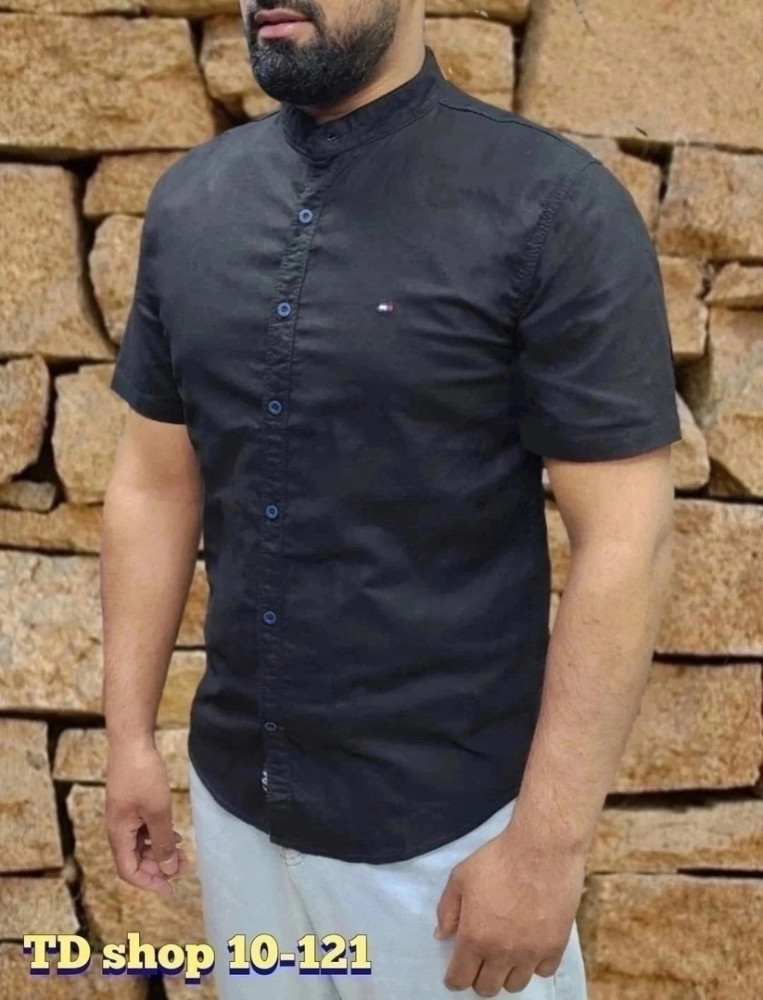 Мужская рубашка черная купить в Интернет-магазине Садовод База - цена 1400 руб Садовод интернет-каталог