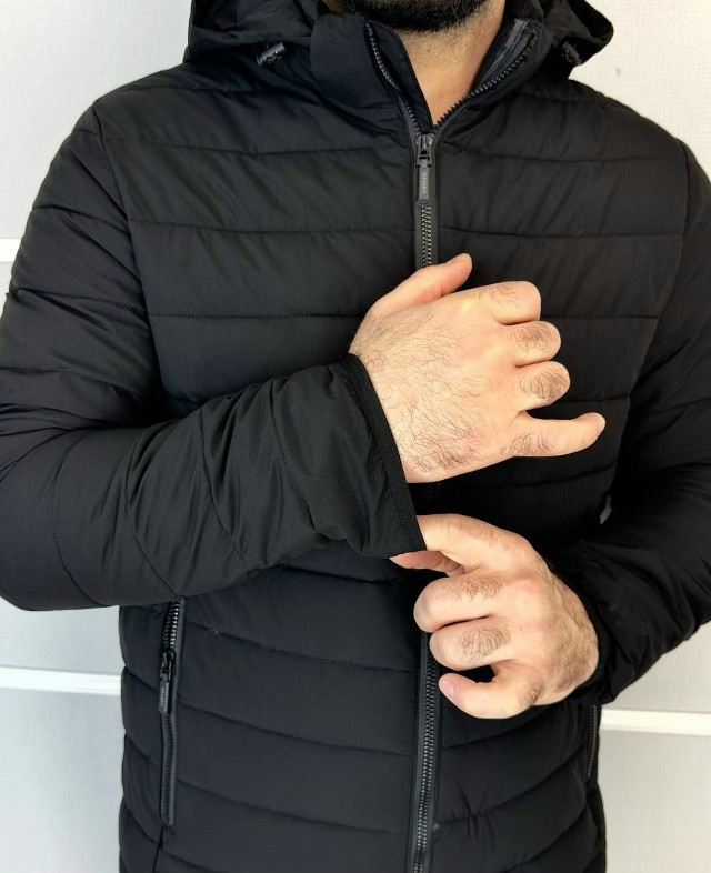 Куртка мужская черная купить в Интернет-магазине Садовод База - цена 1600 руб Садовод интернет-каталог