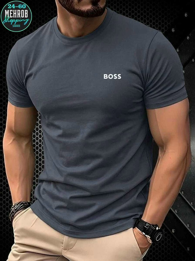 Стильный мужские футболки BOSS купить в Интернет-магазине Садовод База - цена 600 руб Садовод интернет-каталог