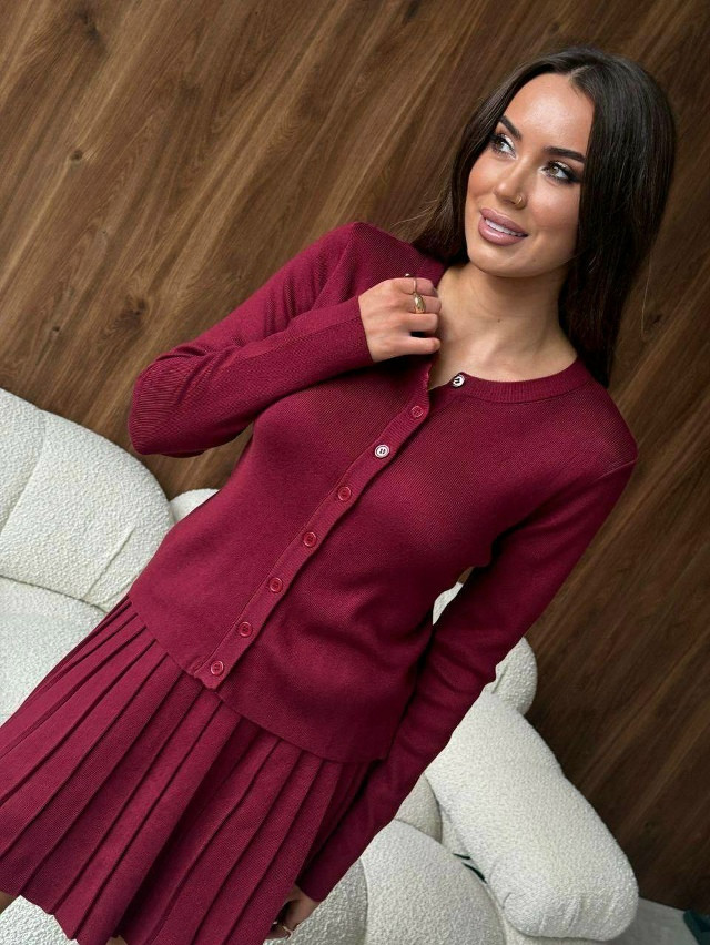 Женский костюм бордовый купить в Интернет-магазине Садовод База - цена 1500 руб Садовод интернет-каталог