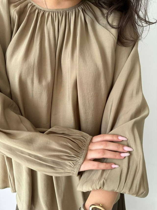 блузка хаки купить в Интернет-магазине Садовод База - цена 1400 руб Садовод интернет-каталог