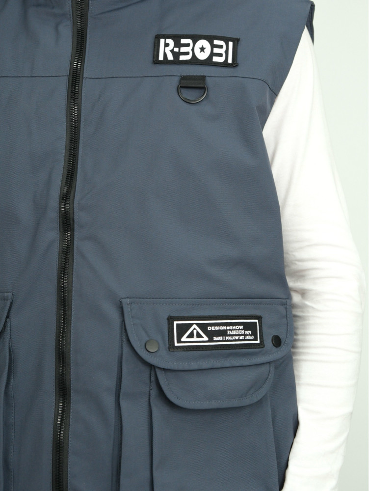 Жилетка серая купить в Интернет-магазине Садовод База - цена 899 руб Садовод интернет-каталог