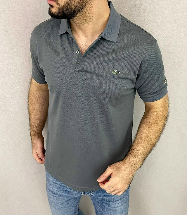 Мужская футболка серая