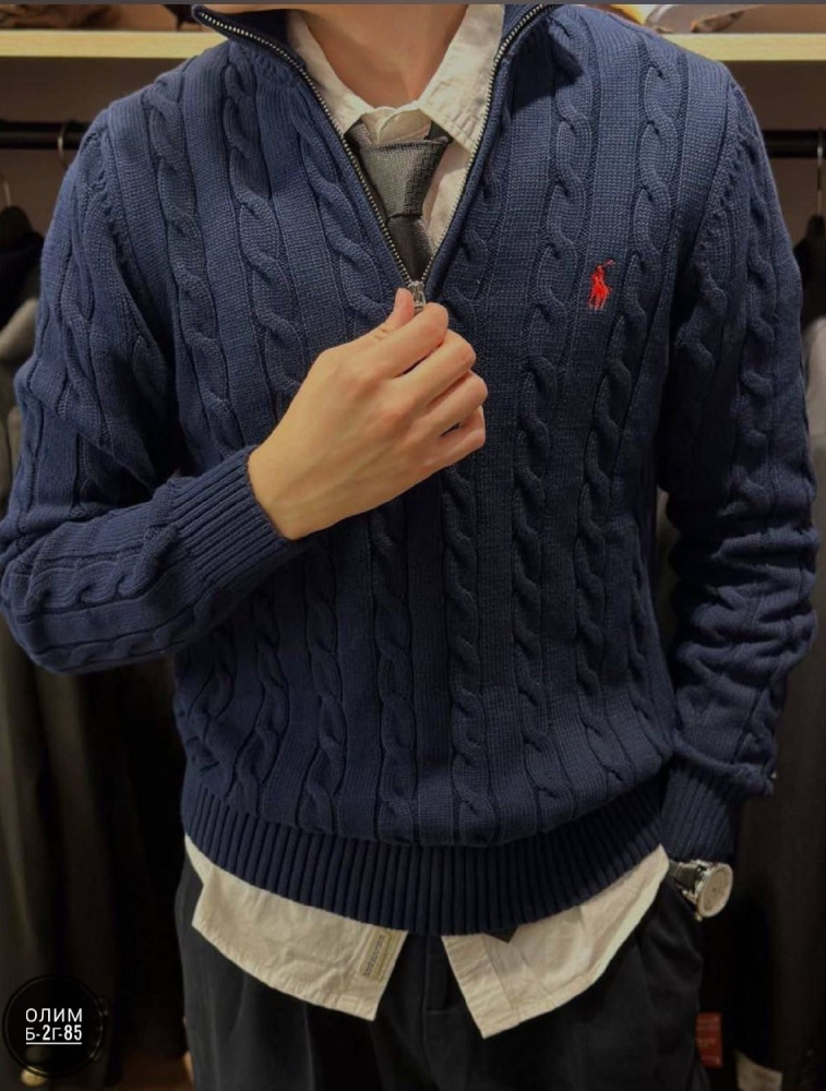 Свитер для мужчин, вязка