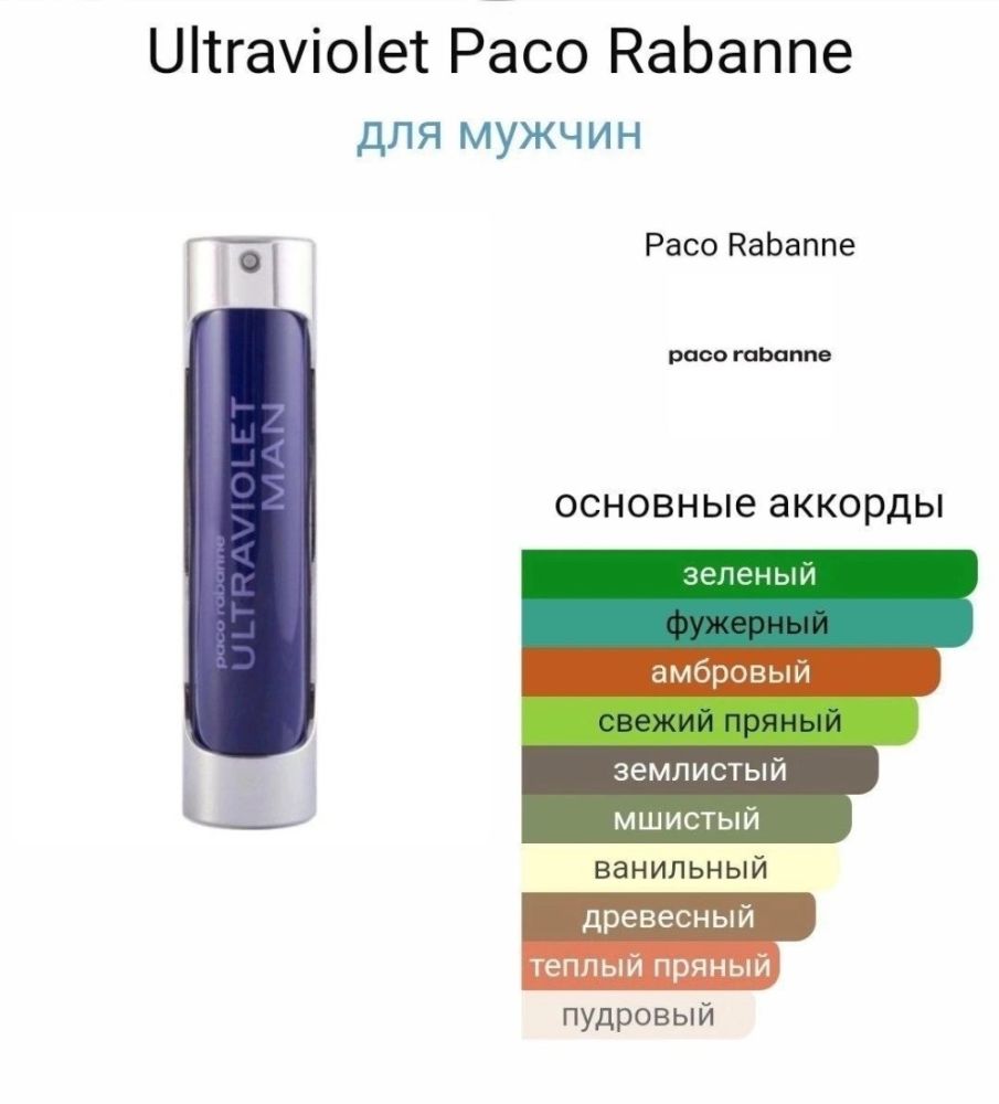 Ultraviolet for man купить в Интернет-магазине Садовод База - цена 1200 руб Садовод интернет-каталог