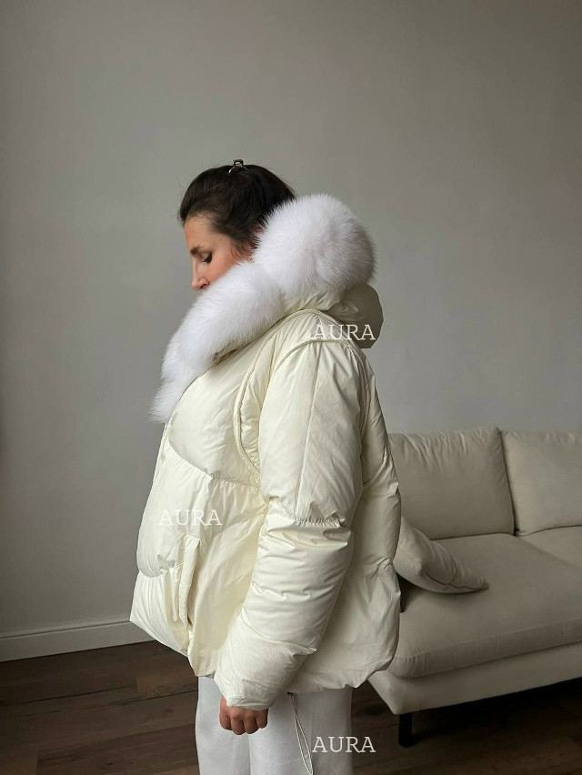 Куртка женская молочная купить в Интернет-магазине Садовод База - цена 10500 руб Садовод интернет-каталог