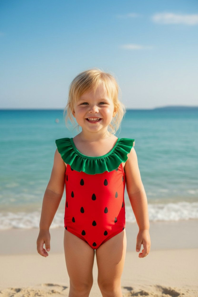 Купальник детский красный купить в Интернет-магазине Садовод База - цена 499 руб Садовод интернет-каталог