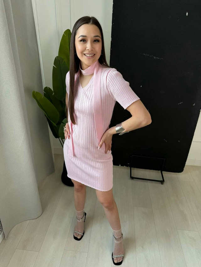 Платье розовое купить в Интернет-магазине Садовод База - цена 1200 руб Садовод интернет-каталог