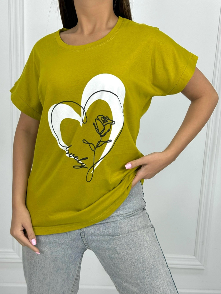 Женская футболка желтая купить в Интернет-магазине Садовод База - цена 200 руб Садовод интернет-каталог