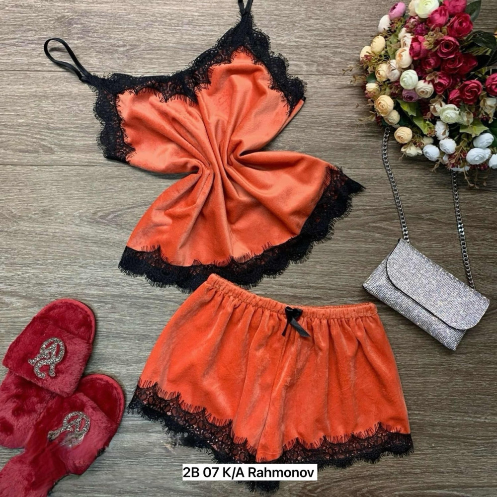 Пижама оранжевая купить в Интернет-магазине Садовод База - цена 550 руб Садовод интернет-каталог