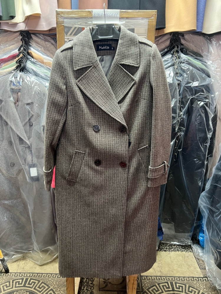 Женское пальто серое купить в Интернет-магазине Садовод База - цена 4500 руб Садовод интернет-каталог