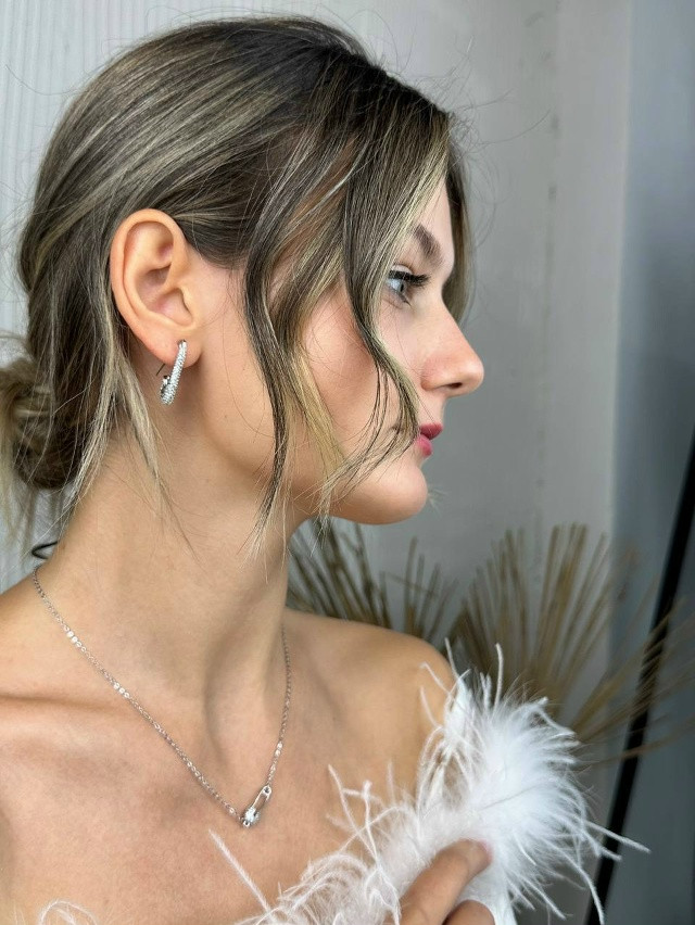 🤍Колье «Булавка» купить в Интернет-магазине Садовод База - цена 250 руб Садовод интернет-каталог