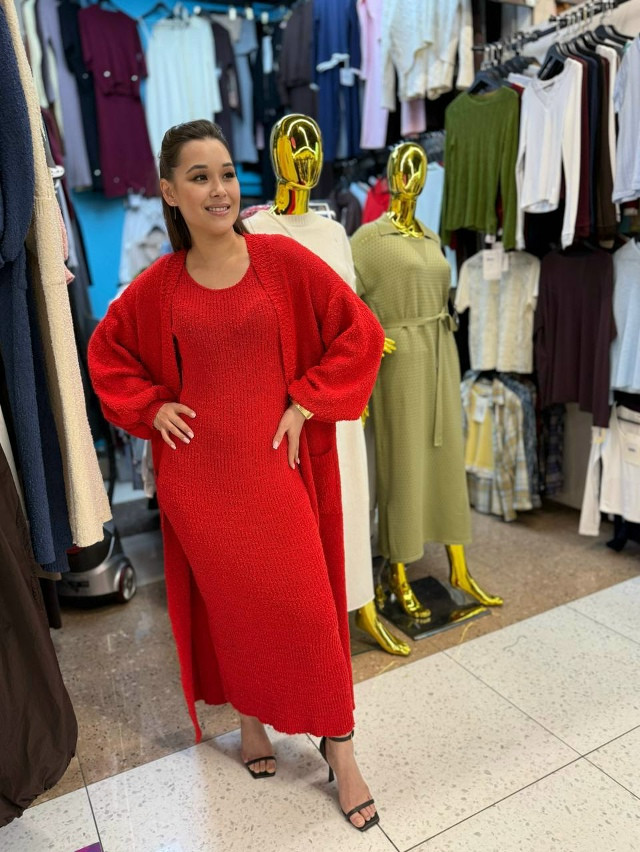 Женский костюм красный купить в Интернет-магазине Садовод База - цена 2800 руб Садовод интернет-каталог