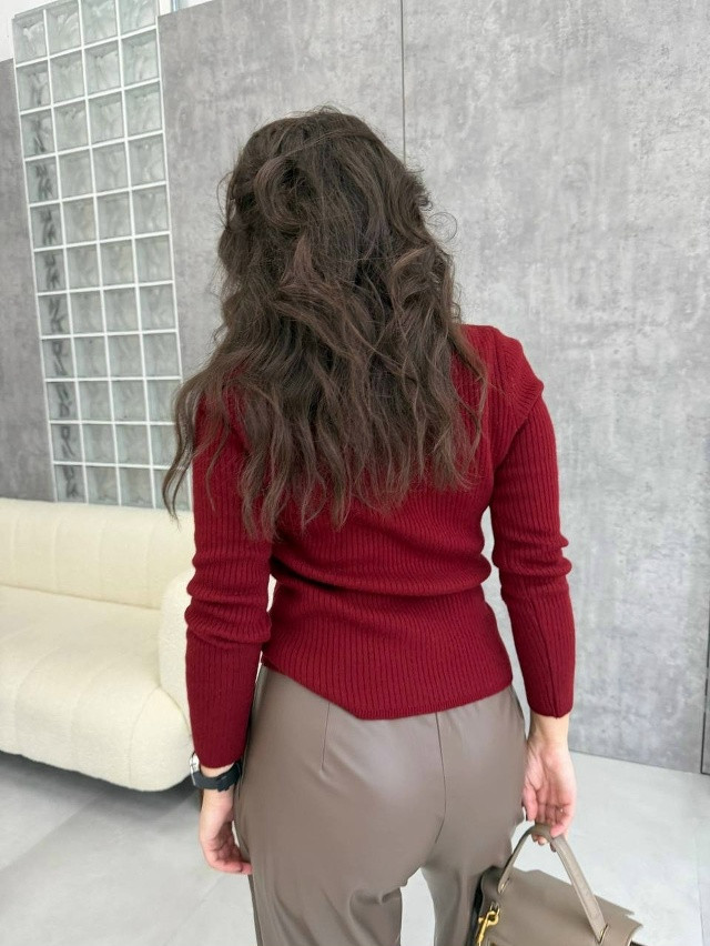 Женская водолазка бордовая купить в Интернет-магазине Садовод База - цена 1400 руб Садовод интернет-каталог