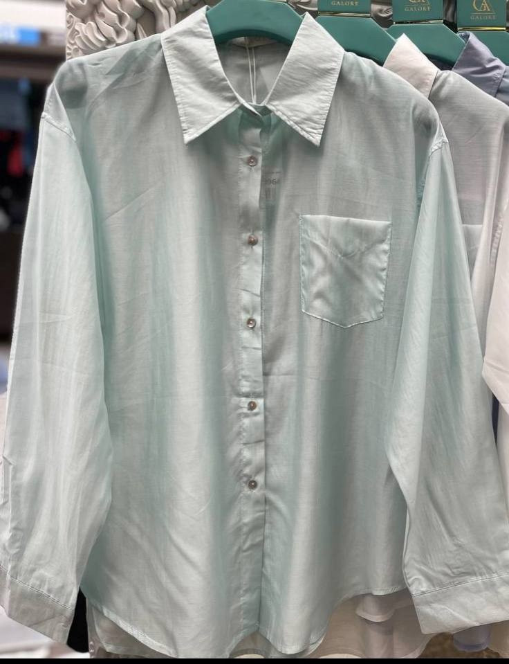 Женская рубашка голубая купить в Интернет-магазине Садовод База - цена 1100 руб Садовод интернет-каталог