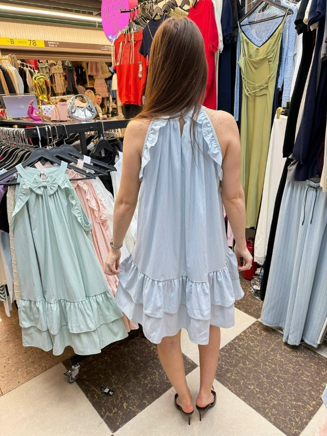 🛍Платье мини с бантиком🛍 купить в Интернет-магазине Садовод База - цена 1200 руб Садовод интернет-каталог
