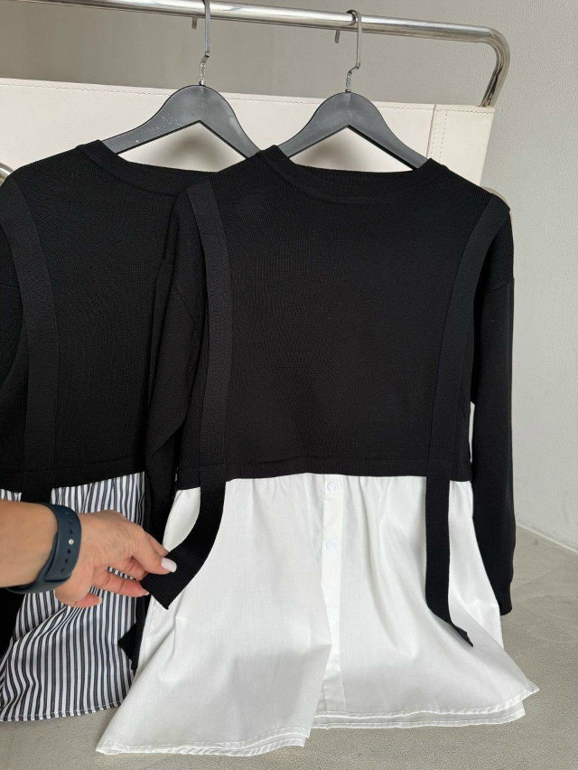 💋🤍Туника с ленточными вставками: подчеркни свой стиль купить в Интернет-магазине Садовод База - цена 1200 руб Садовод интернет-каталог