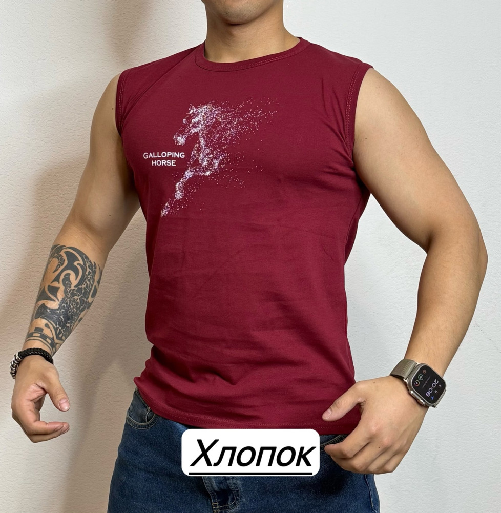 Майка для мужчин, хлопок купить в Интернет-магазине Садовод База - цена 200 руб Садовод интернет-каталог