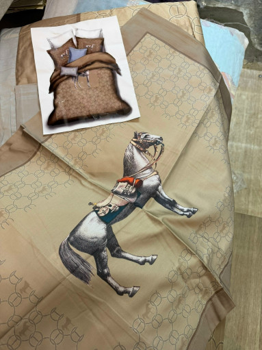 Египетский хлопок 100%Постельное белье с готовым одеялом САДОВОД официальный интернет-каталог