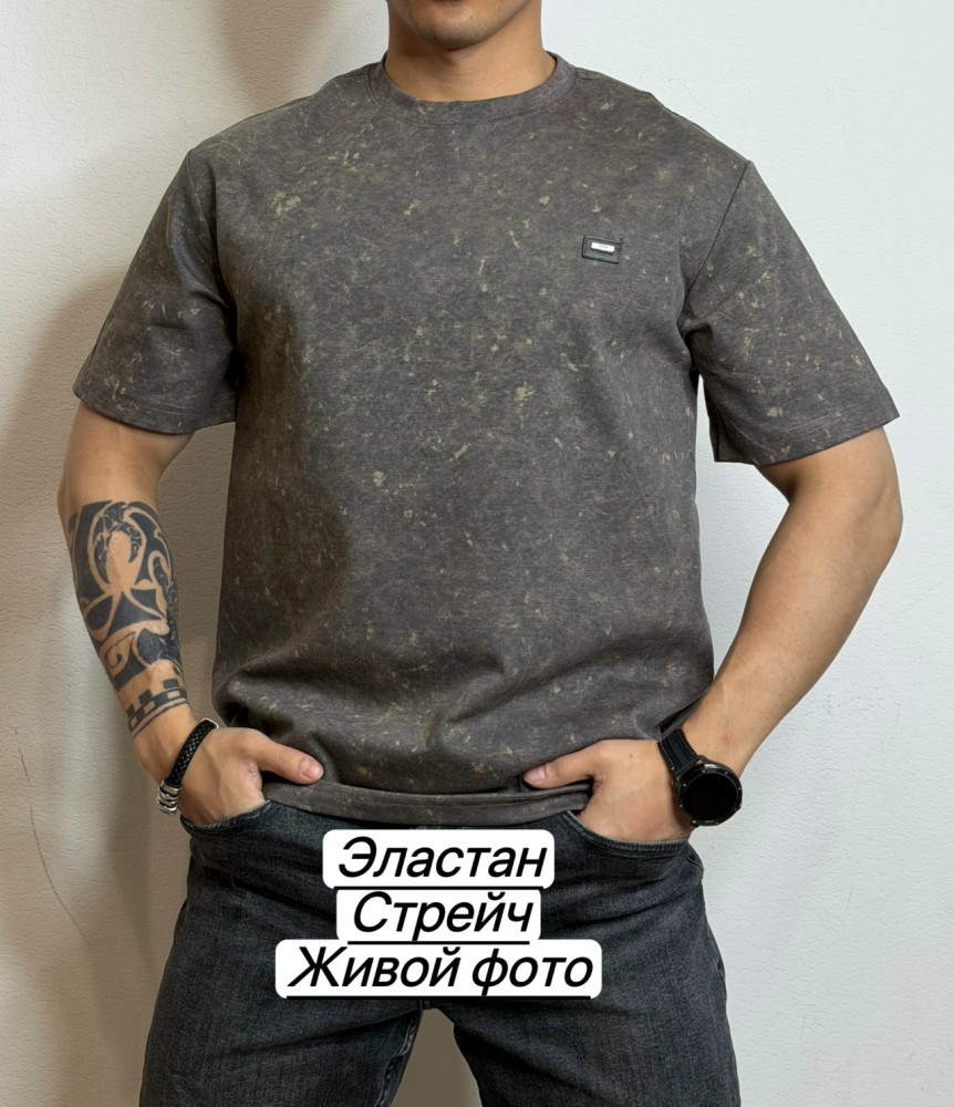 Футболка для мужчин, эластан купить в Интернет-магазине Садовод База - цена 650 руб Садовод интернет-каталог