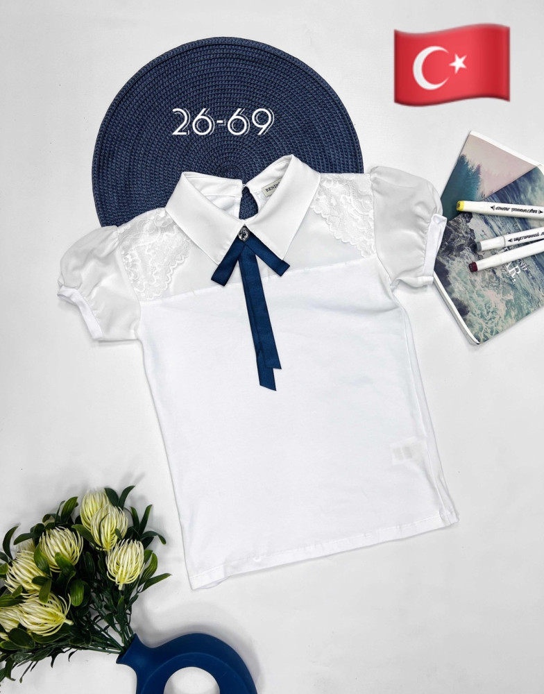 Блузка белая купить в Интернет-магазине Садовод База - цена 700 руб Садовод интернет-каталог