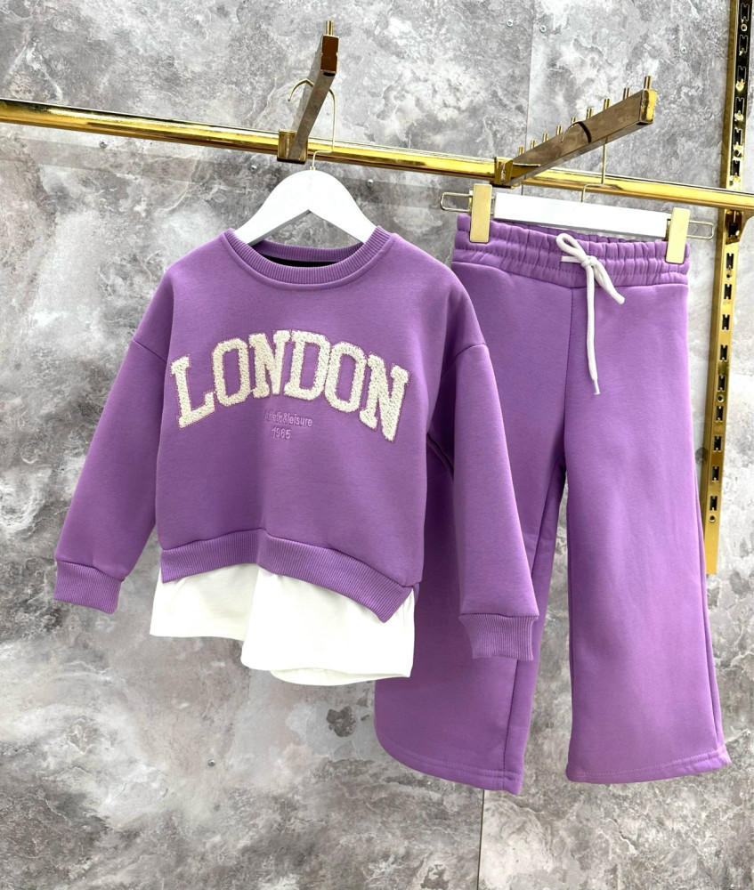 Детский костюм фиолетовый купить в Интернет-магазине Садовод База - цена 1099 руб Садовод интернет-каталог