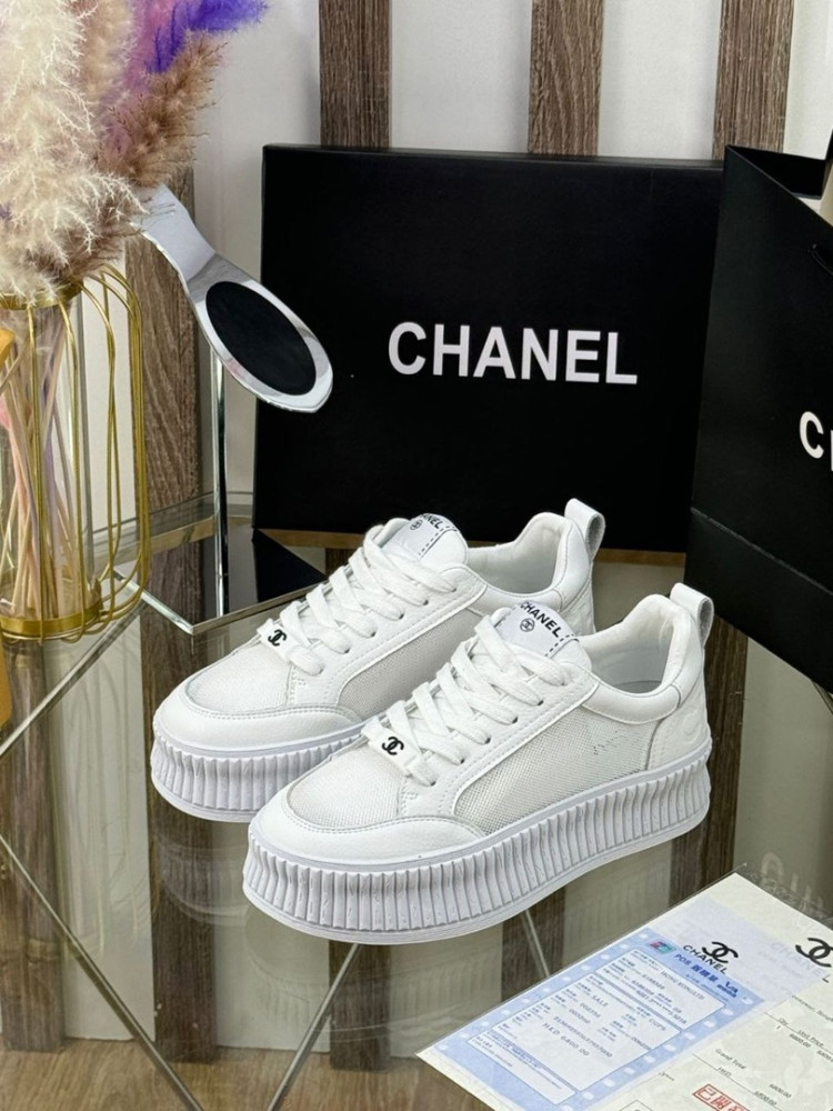 Кеды Chanel сетка лх62 купить в Интернет-магазине Садовод База - цена 3500 руб Садовод интернет-каталог