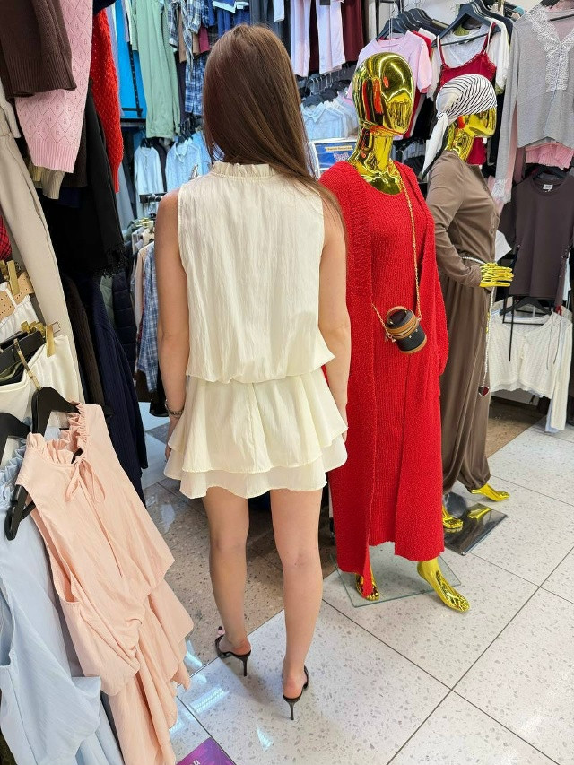 🛍Платье мини🛍 купить в Интернет-магазине Садовод База - цена 1100 руб Садовод интернет-каталог