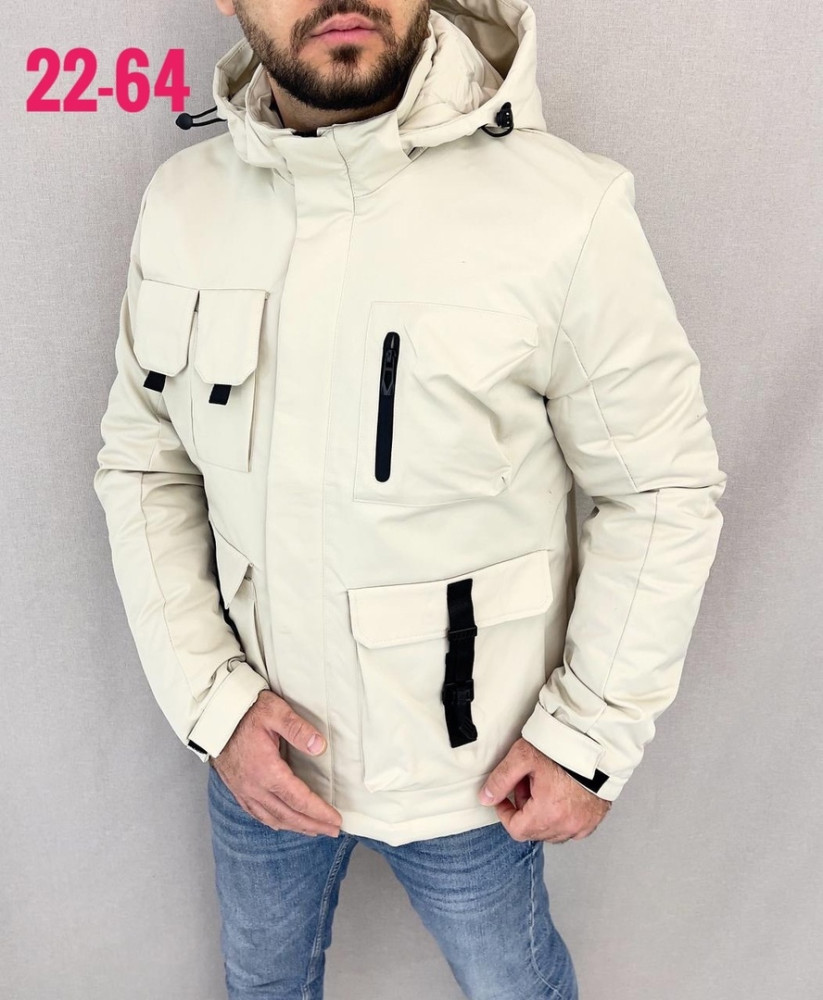 Куртка мужская молочная купить в Интернет-магазине Садовод База - цена 1200 руб Садовод интернет-каталог