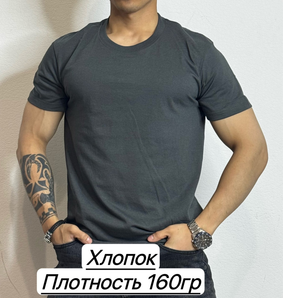 Футболка для мужчин, хлопок купить в Интернет-магазине Садовод База - цена 250 руб Садовод интернет-каталог