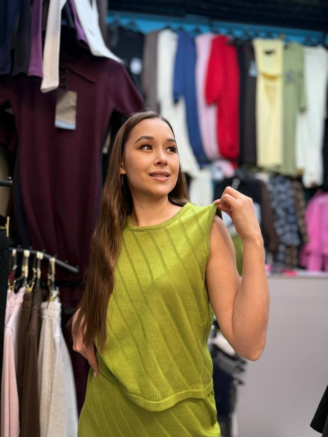 Женский костюм зеленый купить в Интернет-магазине Садовод База - цена 1600 руб Садовод интернет-каталог