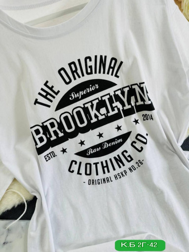 Футболочка свободного кроя Oversize BROOKLYN САДОВОД официальный интернет-каталог