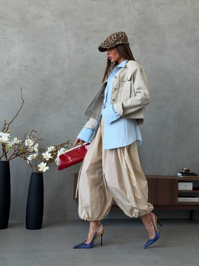 Штаны-алладины купить в Интернет-магазине Садовод База - цена 2800 руб Садовод интернет-каталог