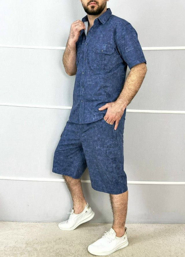 Мужской костюм синий купить в Интернет-магазине Садовод База - цена 1400 руб Садовод интернет-каталог