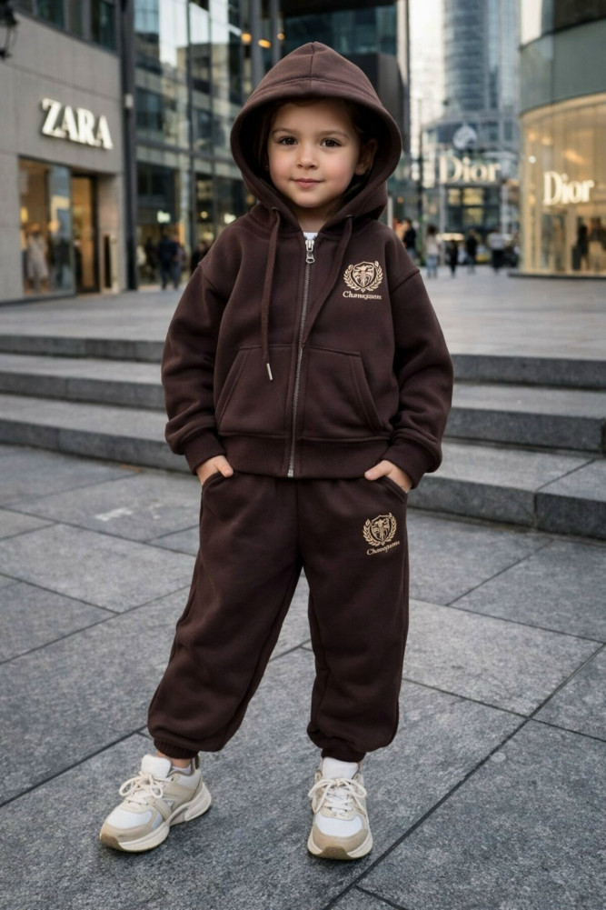 Детский костюм коричневый купить в Интернет-магазине Садовод База - цена 1599 руб Садовод интернет-каталог