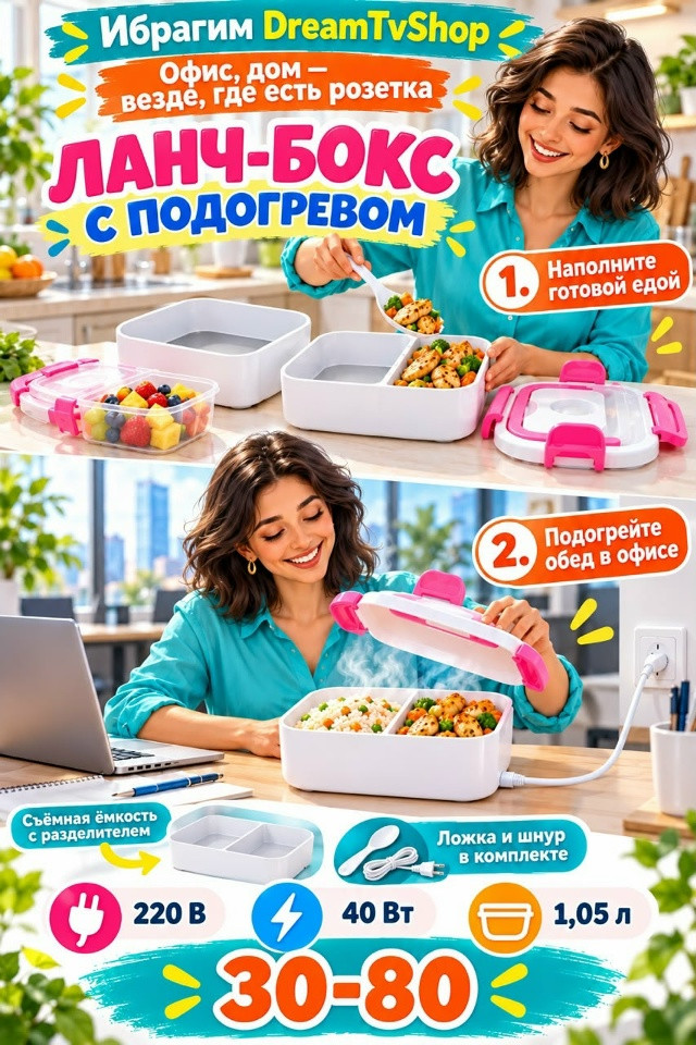 Ланч-бокс купить в Интернет-магазине Садовод База - цена 400 руб Садовод интернет-каталог
