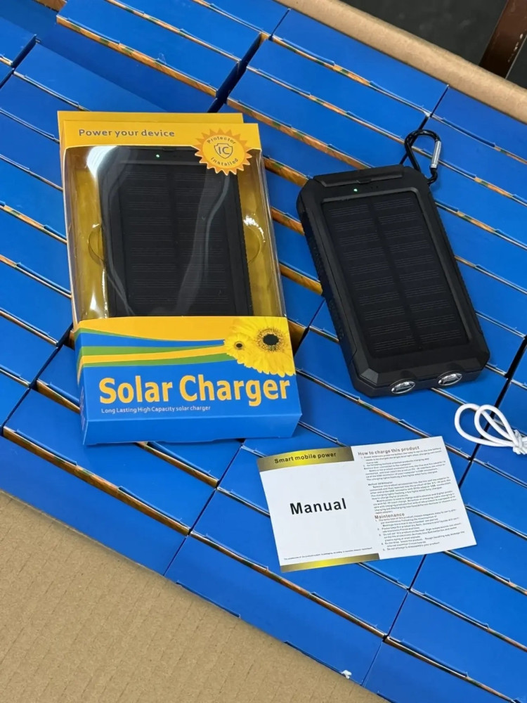 Внешний аккумулятор на солнечной батарейки купить в Интернет-магазине Садовод База - цена 500 руб Садовод интернет-каталог