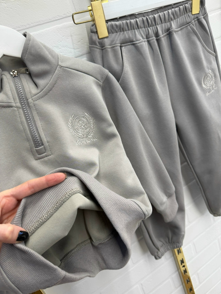 Детский костюм серый купить в Интернет-магазине Садовод База - цена 1299 руб Садовод интернет-каталог