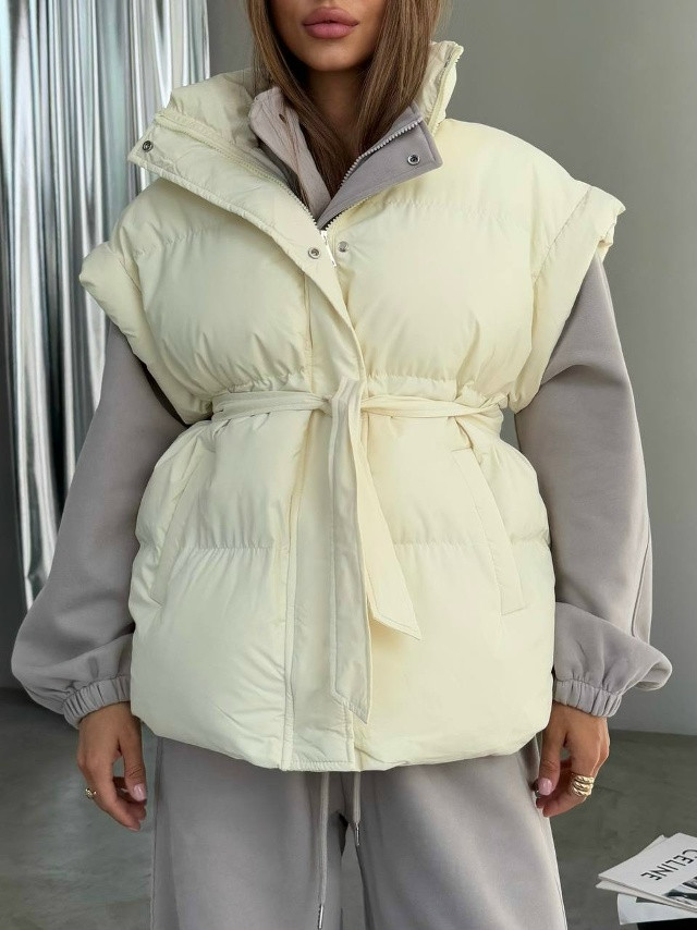 Жилетка женская желтая купить в Интернет-магазине Садовод База - цена 1400 руб Садовод интернет-каталог