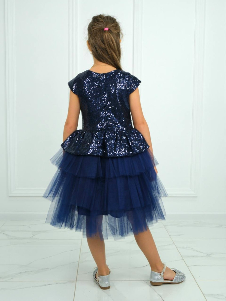 Платье синее купить в Интернет-магазине Садовод База - цена 1499 руб Садовод интернет-каталог