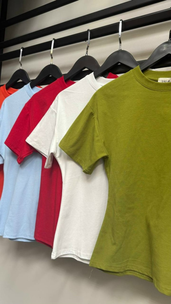 🛍Футболка силуэтная 🛍 купить в Интернет-магазине Садовод База - цена 750 руб Садовод интернет-каталог