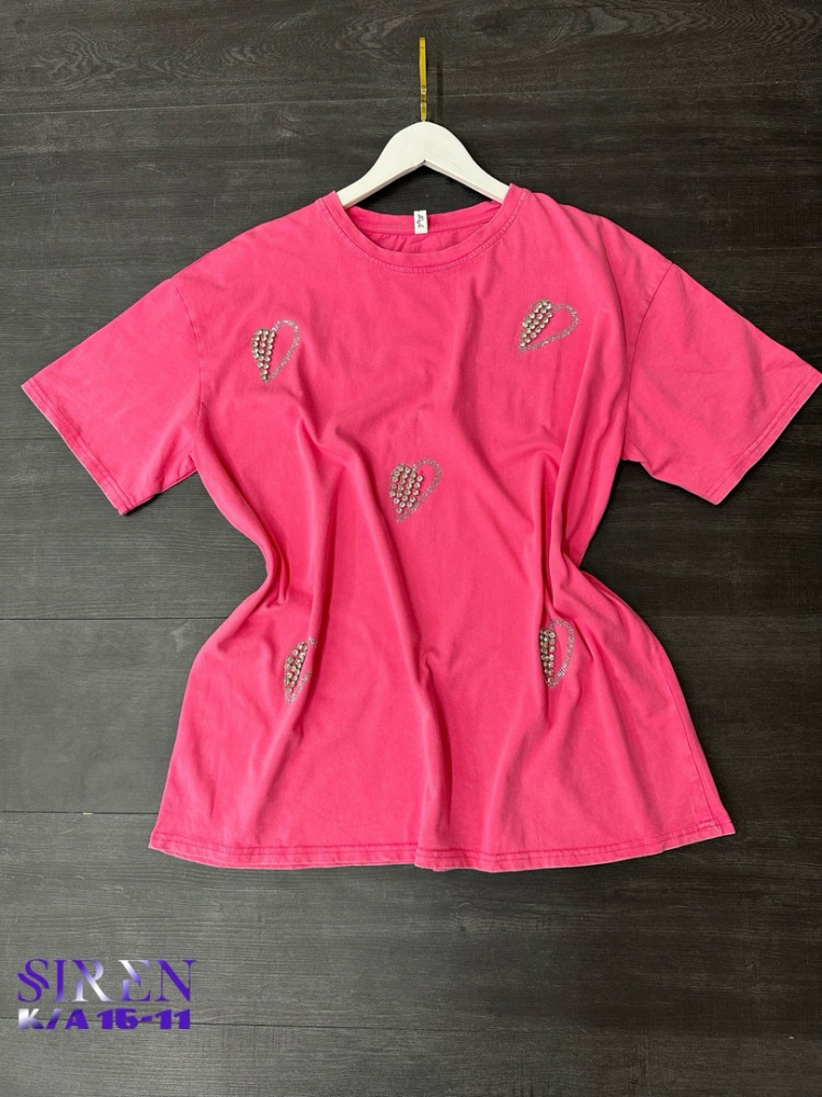 Женская футболка фуксия купить в Интернет-магазине Садовод База - цена 899 руб Садовод интернет-каталог