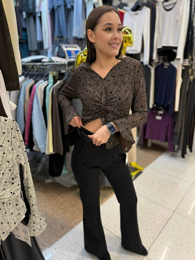 Женские брюки черные купить в Интернет-магазине Садовод База - цена 1400 руб Садовод интернет-каталог