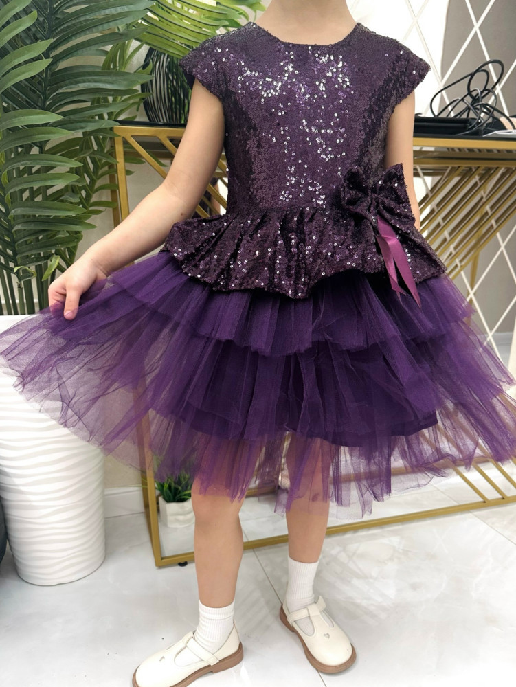 Платье фиолетовое купить в Интернет-магазине Садовод База - цена 1499 руб Садовод интернет-каталог