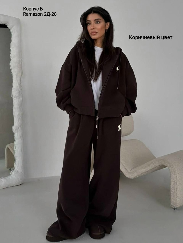 Спортивный женский костюм коричневый купить в Интернет-магазине Садовод База - цена 1900 руб Садовод интернет-каталог